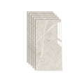Polished waterproof marbled sheet back panel peel and stick interior insert