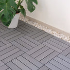 Connectable terrace tiles composite terrace tiles for outdoor use