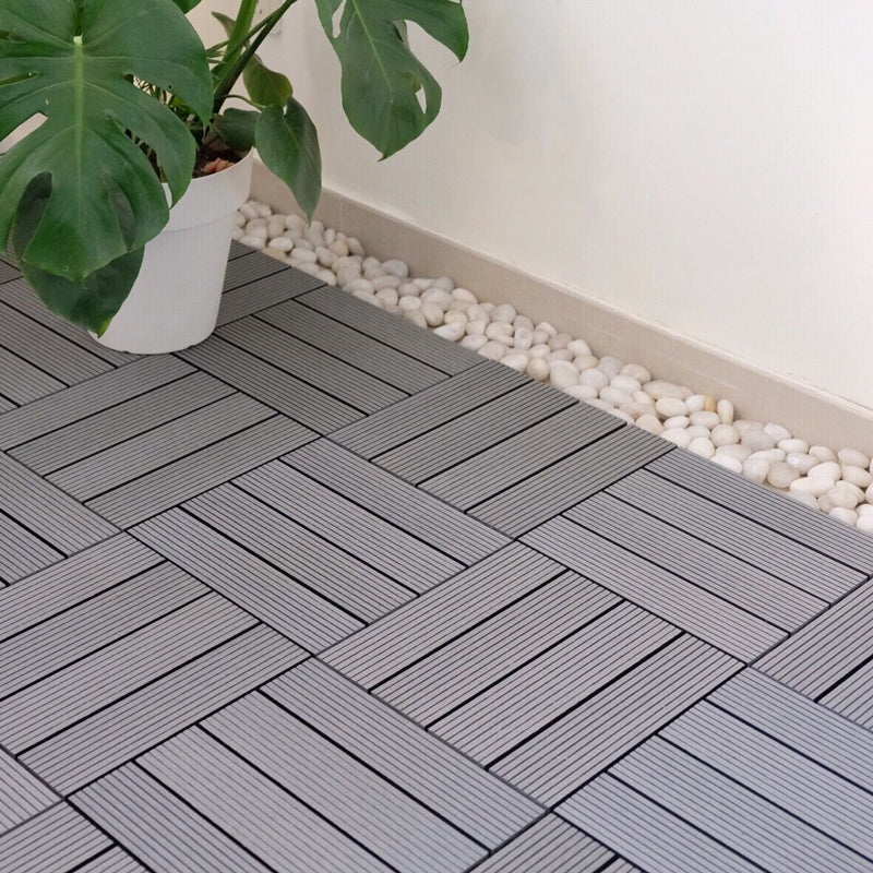 Connectable terrace tiles composite terrace tiles for outdoor use