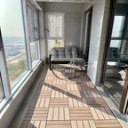 Connectable terrace tiles composite terrace tiles for outdoor use