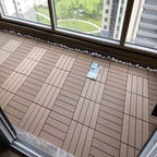 Connectable terrace tiles composite terrace tiles for outdoor use
