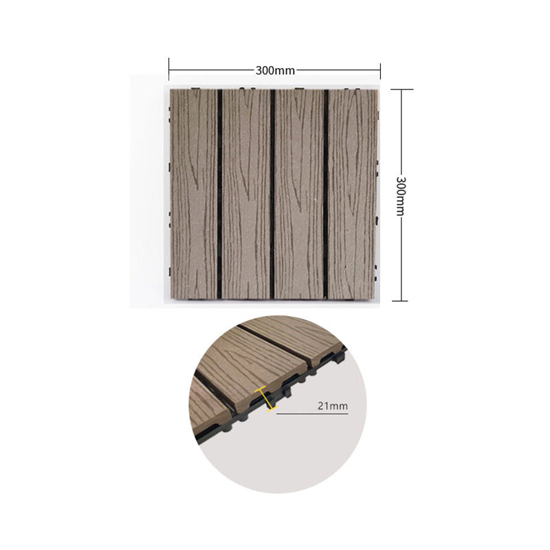 Composite tiles Waterproof tiles for indoor and outdoor use