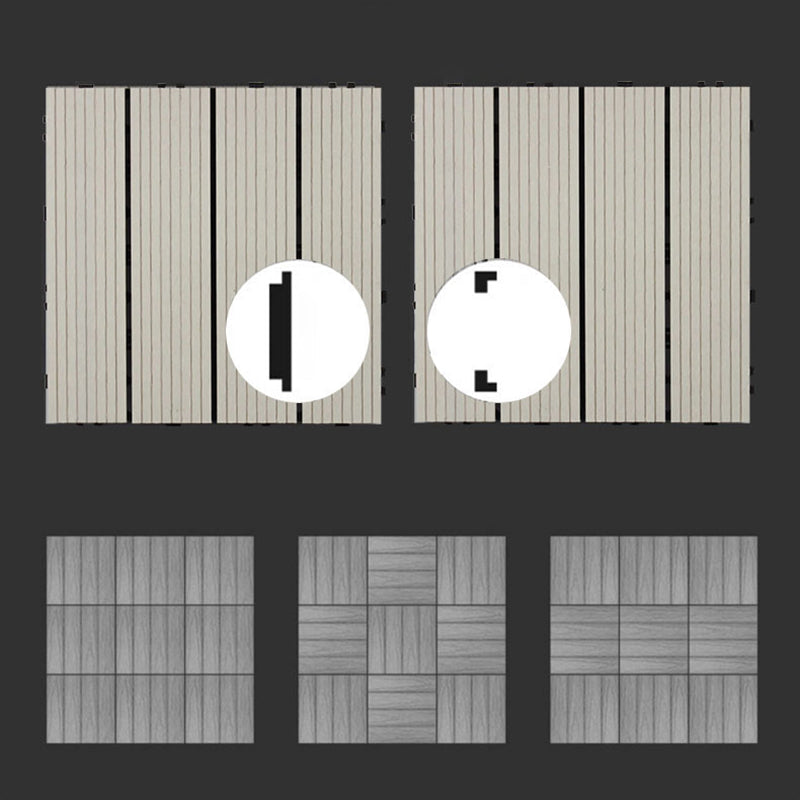 Composite tiles Waterproof tiles for indoor and outdoor use
