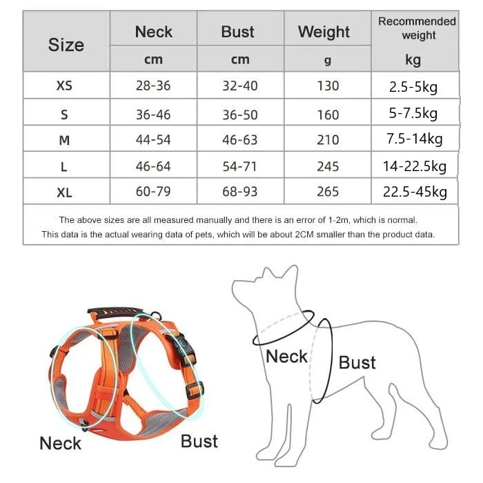 No Pull Dog Harness for Pets