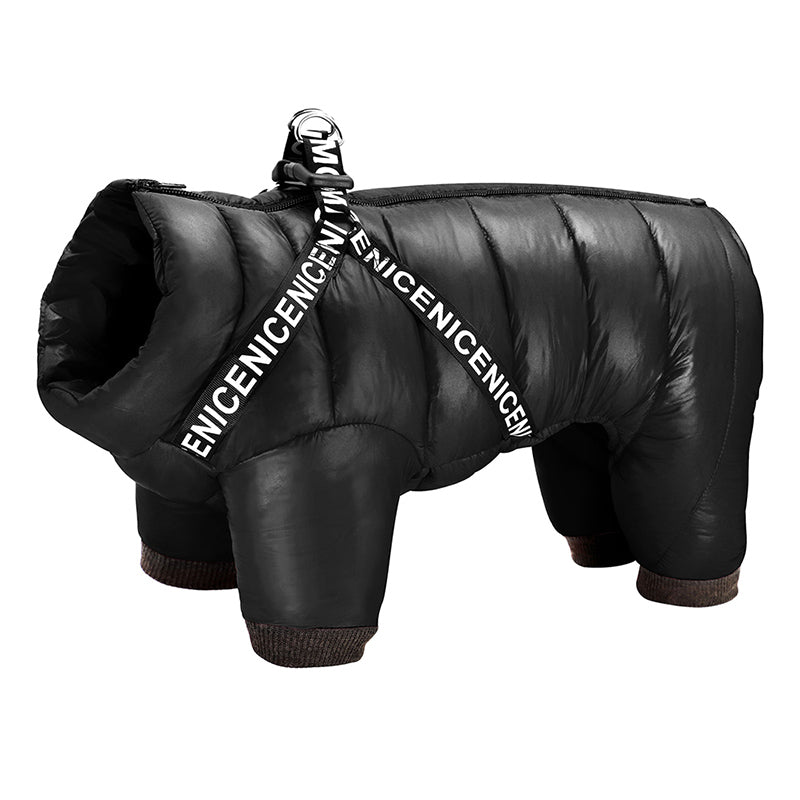 WarmPaw WinterComfort Dog Jacket – Windproof Jacket with Soft Insulation for Cold Weather