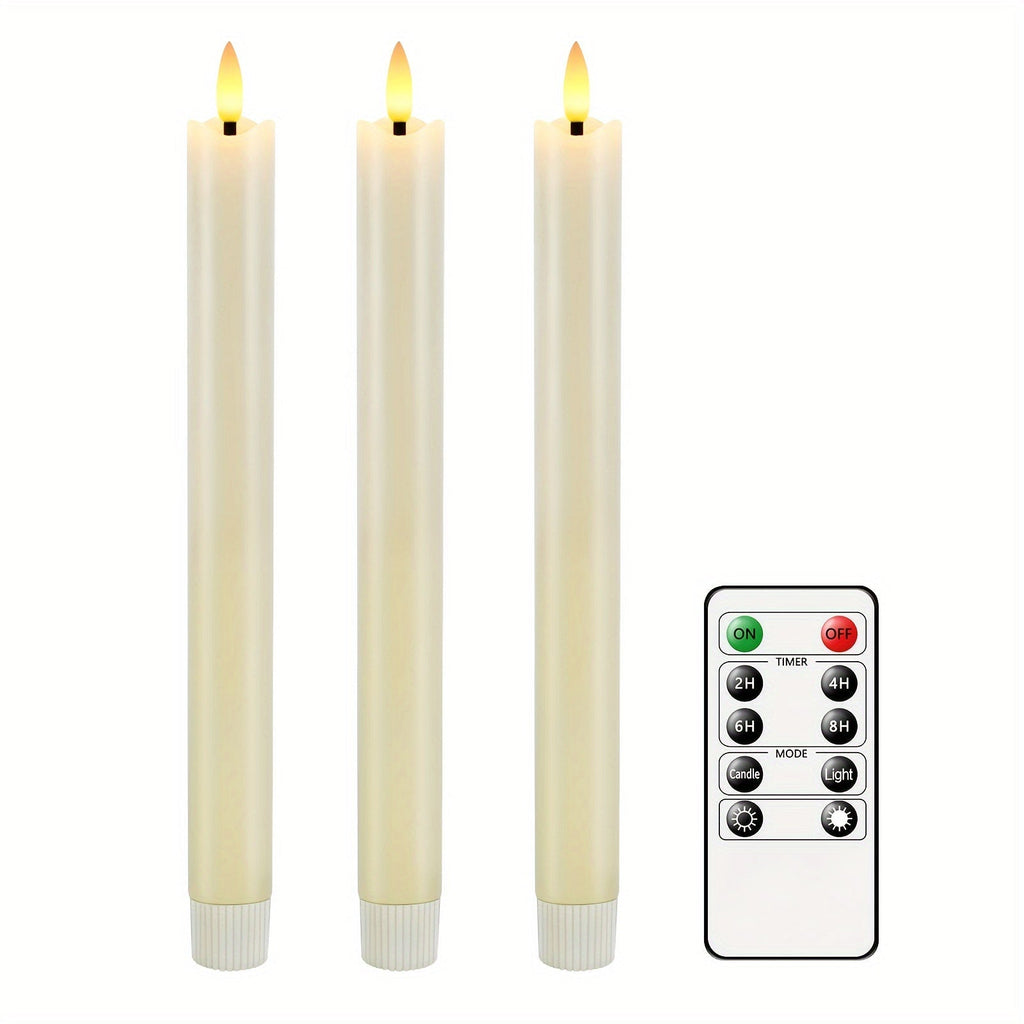 Eebuss Flameless Cone Candles – Realistic LED Effect