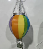 Christmas Solar Hot Air Balloon Lantern Outdoor