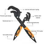 Multifunction pipe wrench