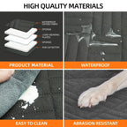 Hard Bottom Car Seat Cover for Dogs