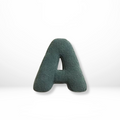 Velvet Alphabet Decorative Cushion With Letters A To Z