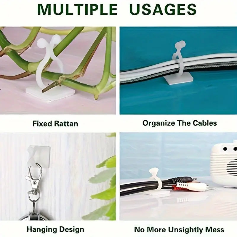 Climbing Wall Mounting Clips – Practical Plant Holders for Wall Decoration