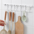 Sliding hooks that can be pushed without drilling
