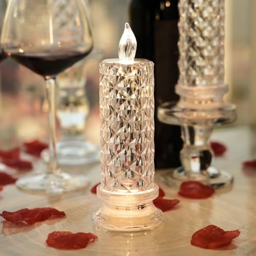 LED Crystal Candle Light