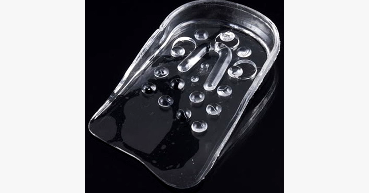 2 Pack 5 Layer Adjustable Silicone Gel Shoe Insoles - Make every step more comfortable for you!