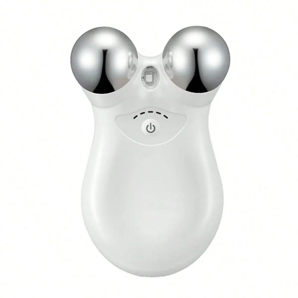 Professional facial massager with microcurrent for firmer, smoother skin