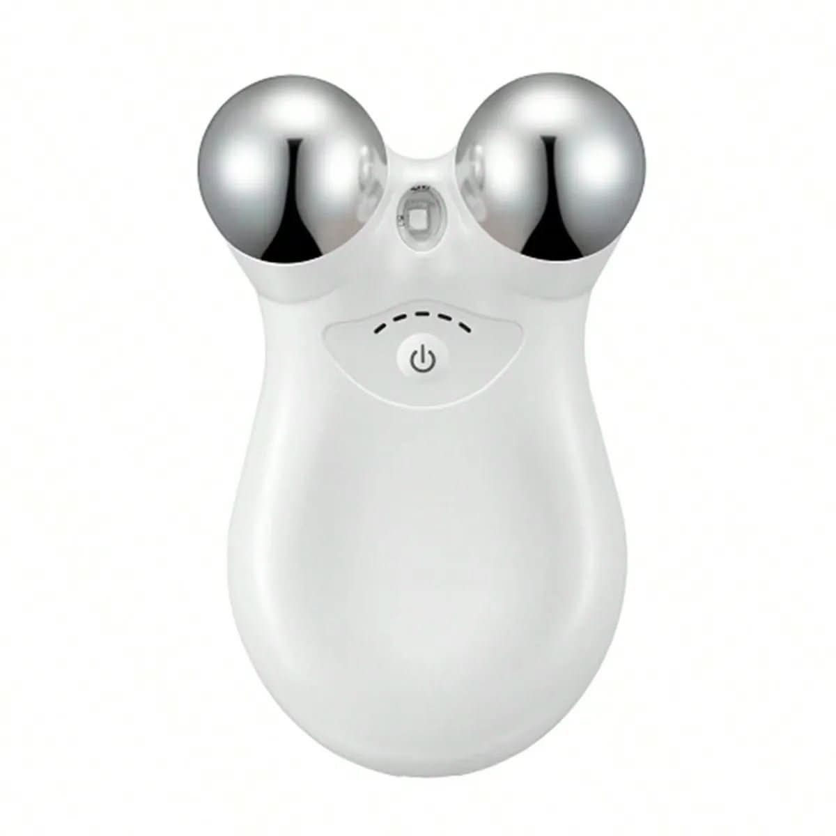 Professional facial massager with microcurrent for firmer, smoother skin