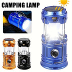 Solar Camping Lamp with USB Charging – Portable LED Lantern for Outdoor Activities and Emergencies