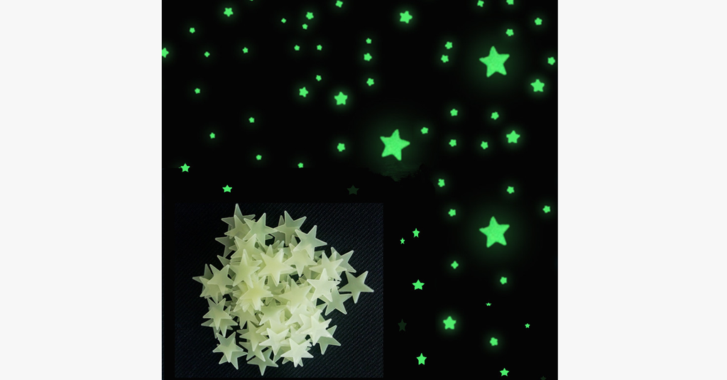 Bright Fluorescent Wall Stickers