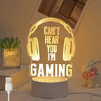 GameLamp - Compact LED Table Lighting with USB