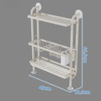 Shelf Sleek Space-Saving Multi-Tier Kitchen Storage Rack