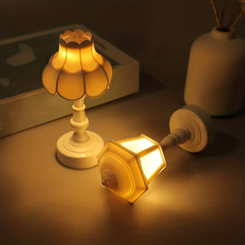 LumiDeco - Retro LED Mini Table Lamp for Home
