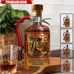 1Personalized Firefighter Tribute Whiskey Bottle