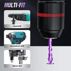 Woyuosn VioletShield Quad-Edge Drill Set