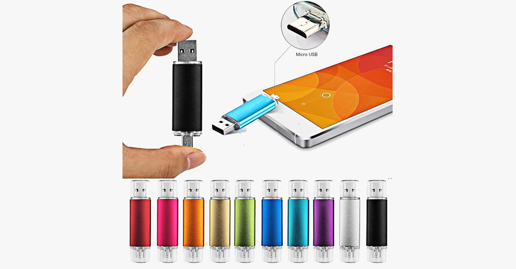 Multi-Color High-Speed Flash Drive for Android – Portable and Stylish