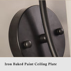 GloeiGlow – Modern Clock-Shaped Wall Lamp with Adjustable Arm