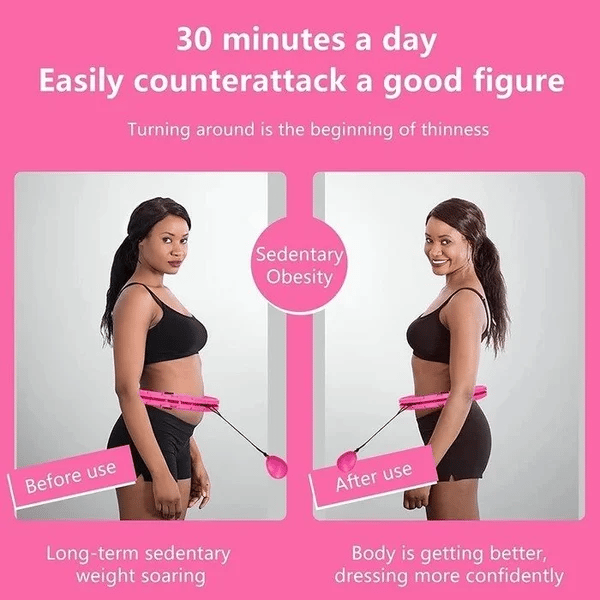 Smart Weighted Fit Hoop- Loss Fast fat burning!