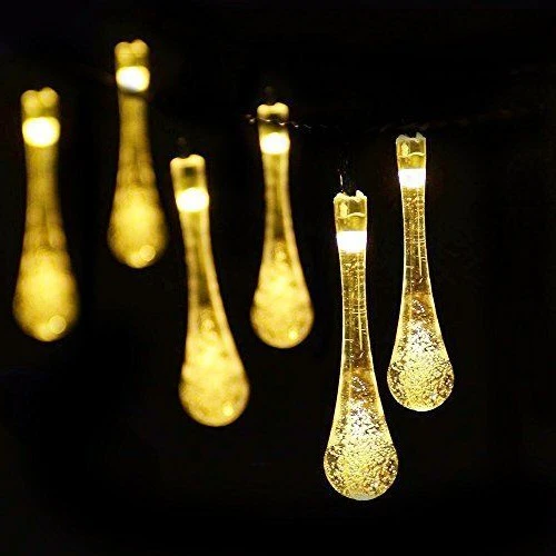 Solar Powered String Lights (15.a7FT 20LEDS)