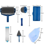 Paint roller with container - 5 pieces/8 pieces