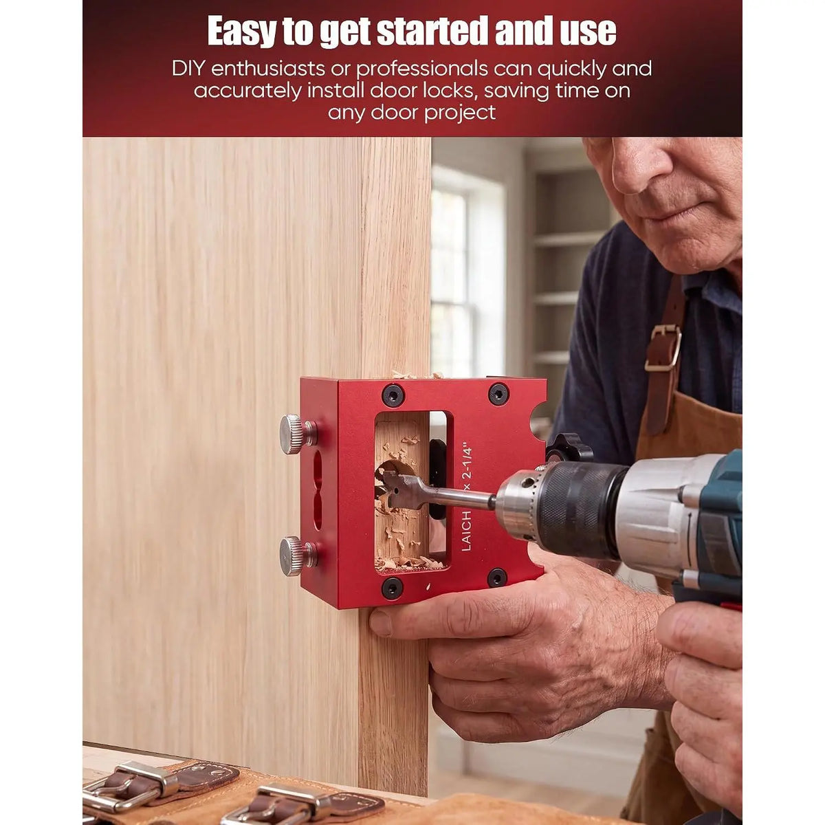 Door Latch Mortise Tool for Router