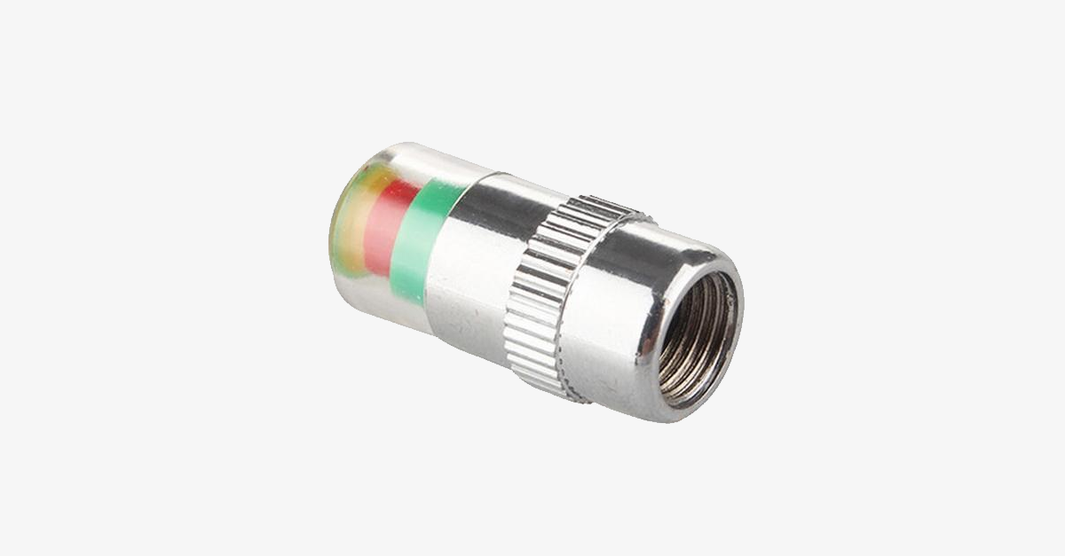 Practical Car Tire Pressure Monitors - Set of Four - Drive Safely!