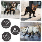 Waterproof Dog Suspenders Boots