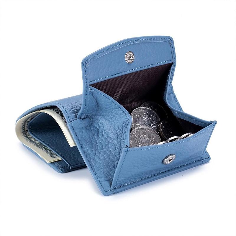 RFID wallet made of soft leather