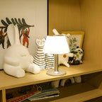 Elegant solid table lamp for outdoor charm