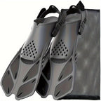 Snorkel fins SeaVana Glide | Adjustable & Short | Open Heel | For Travel & Leisure | Unisex