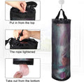 Hanging Pocket Organizer – Breathable Mesh for Storing Kitchen Bags and Fruits/Veggies