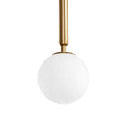 Modern lamp with a soft, white light