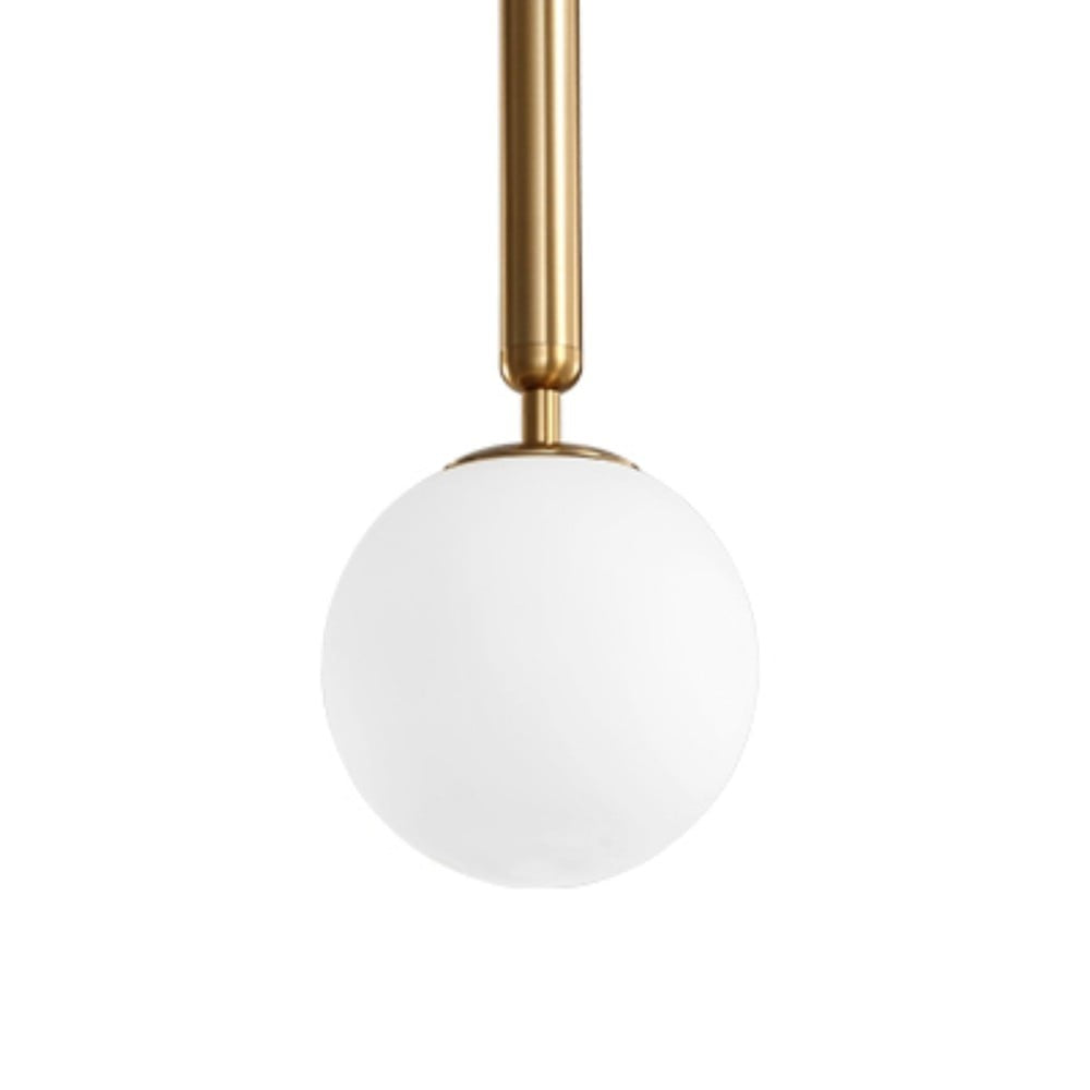Modern lamp with a soft, white light