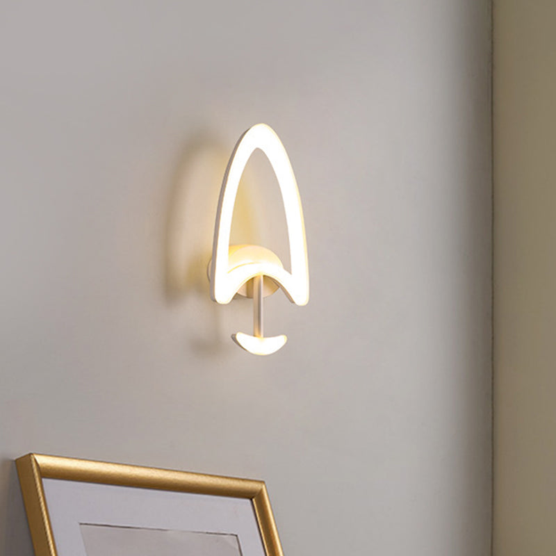 Minimalistic Tree-Shaped Acrylic Wall Lamp LED Wall Light for Warm/White Light for Bedroom