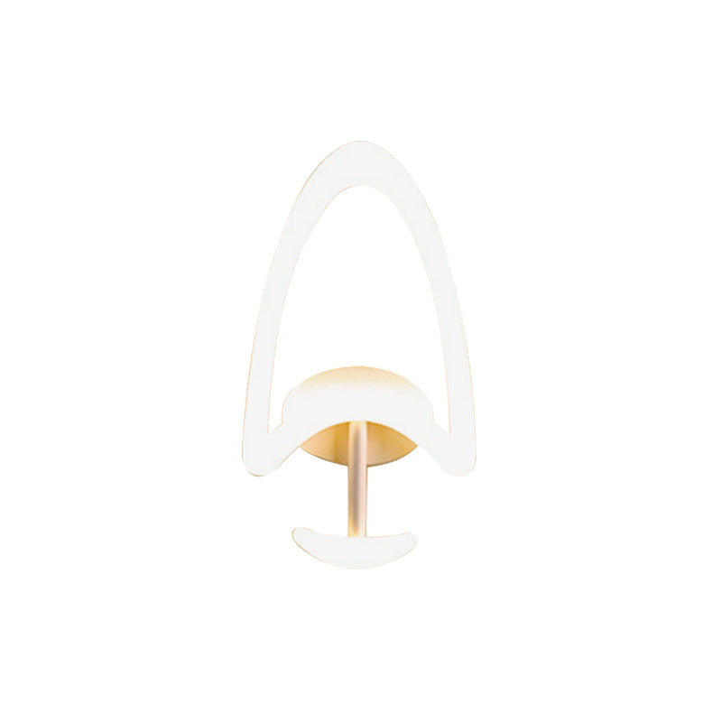 Minimalistic Tree-Shaped Acrylic Wall Lamp LED Wall Light for Warm/White Light for Bedroom