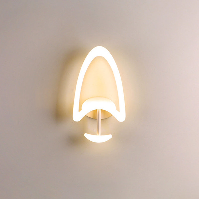 Minimalistic Tree-Shaped Acrylic Wall Lamp LED Wall Light for Warm/White Light for Bedroom