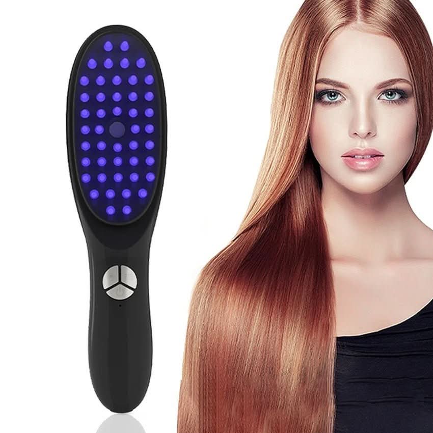 5-in-1 hair comb with massage & light therapy for healthier hair