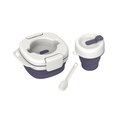Portable Silicone All-In-One Camping Tableware Set