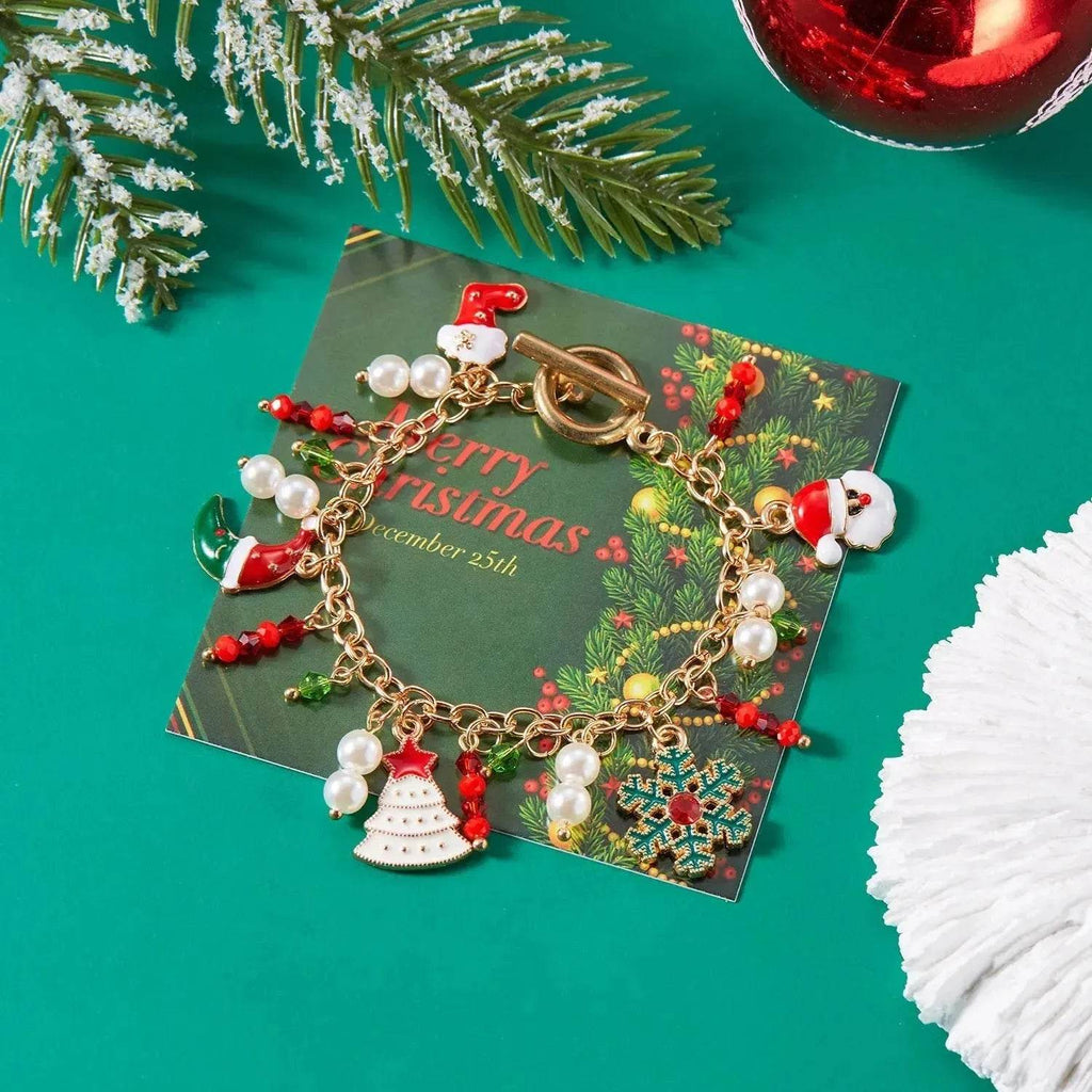Christmas advent charm bracelet Nutcracker Charm Bracelet