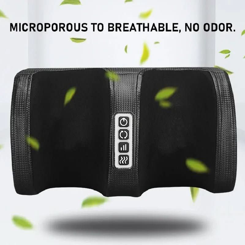Luxury Shiatsu foot massager with heat function | 12 3D massage balls & timer