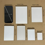 ElegantFrame - Horizontal Acrylic Photo Frame for Modern Interiors