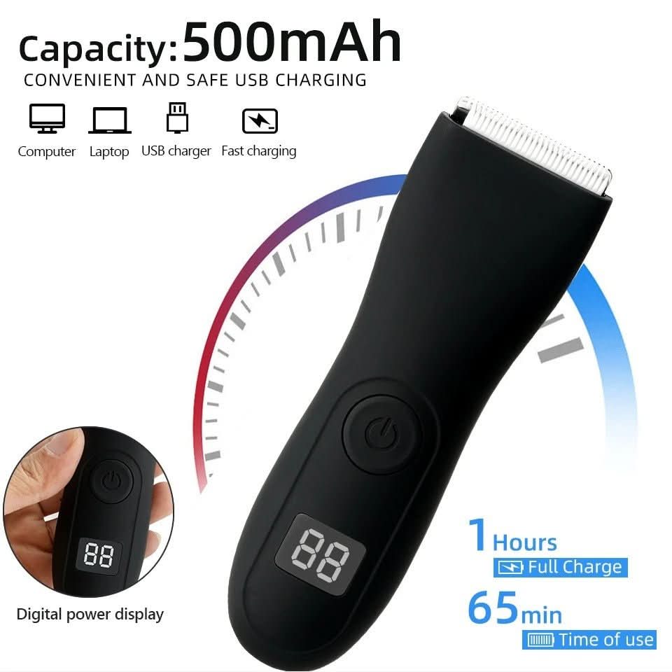 Rechargeable trimmer for precise & skin-friendly care